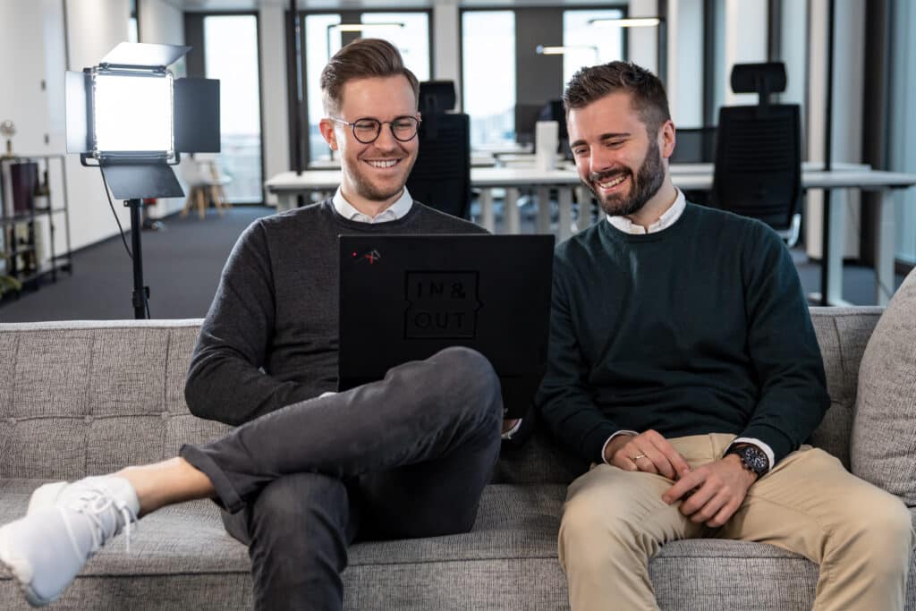 Moritz und Niclas
